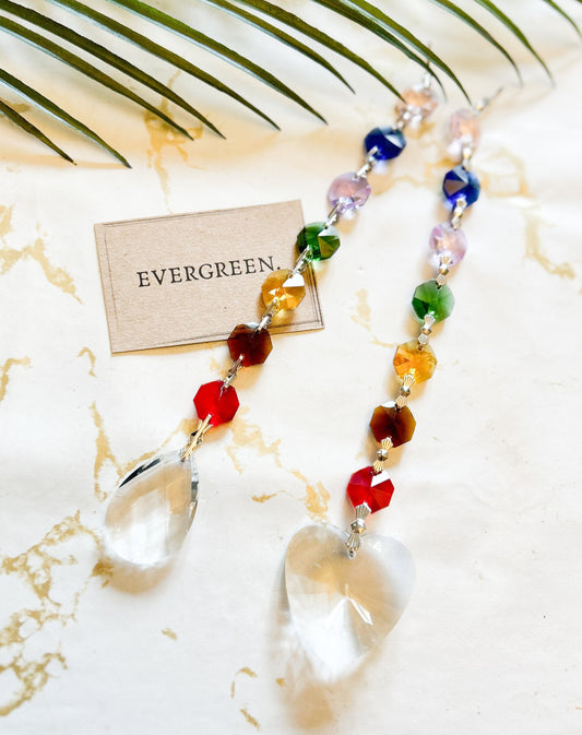 Crystal 7 Chakra Sun Catcher - Wide Variety Available!
