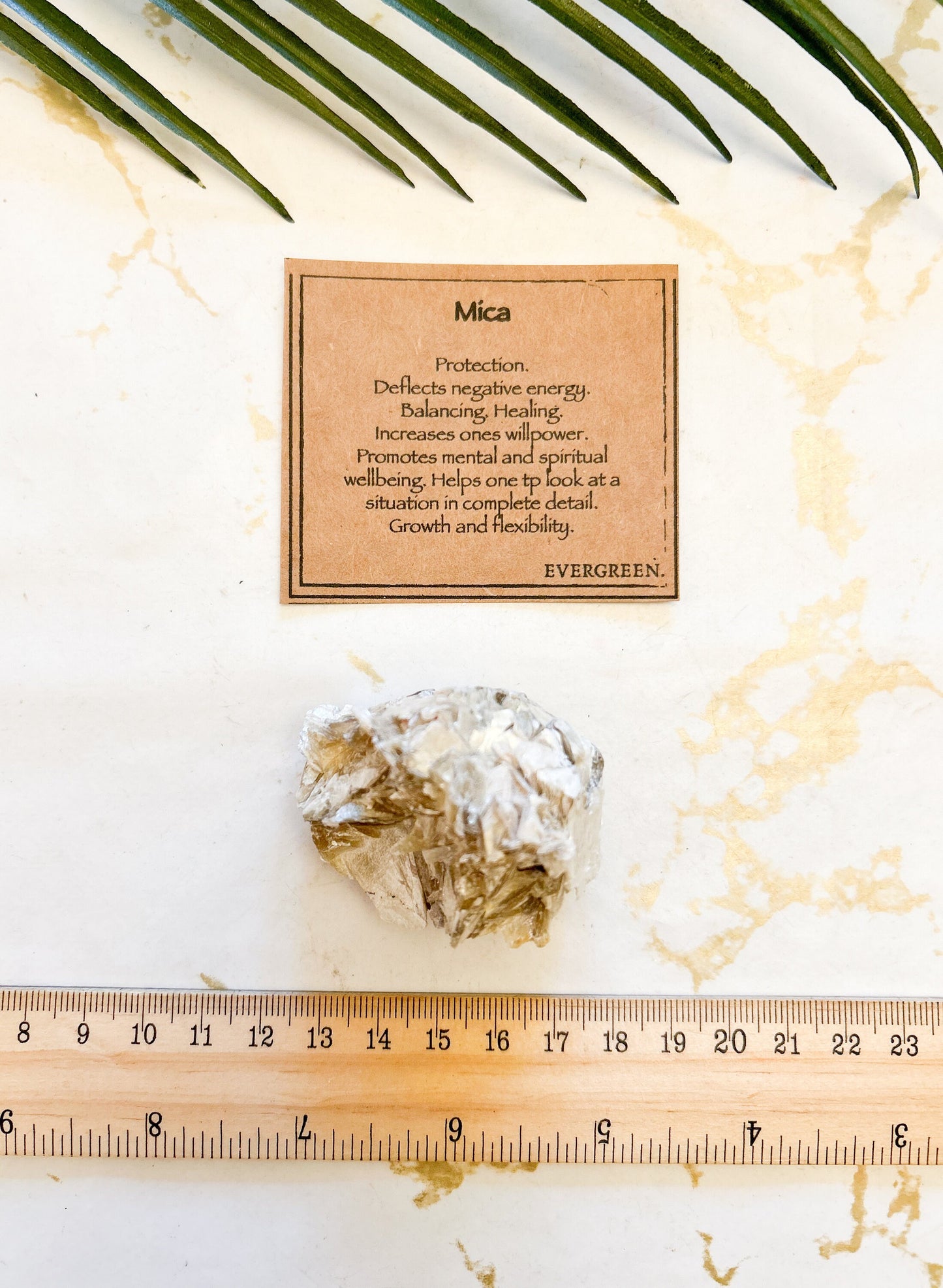 Raw/ Rough Mica Crystal - Protection, Balance & Healing