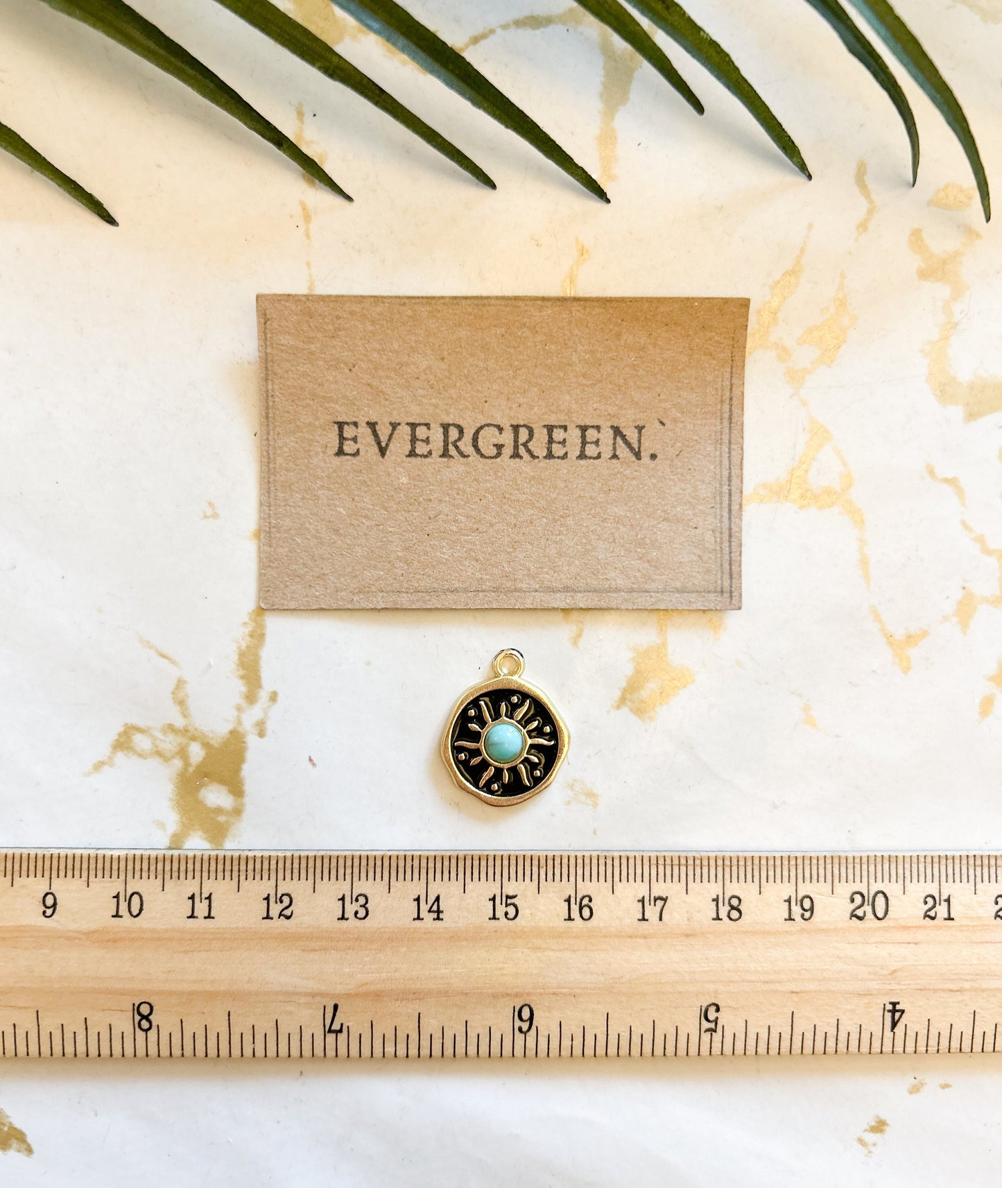 Celestial Turquoise Sun / Solar Pendant / Charm - Variety Of Chains Available!