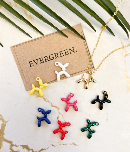 Balloon Dog Pendant - Variety Of Chains Available!