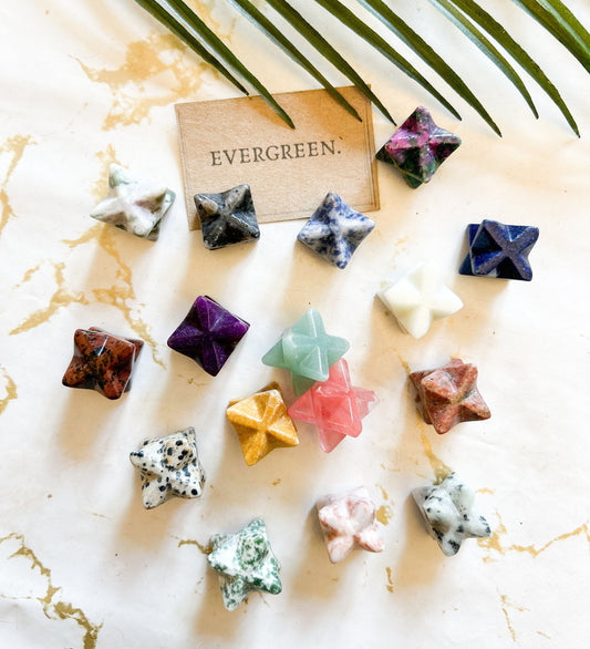 Crystal Merkaba Star - Wide Variety Available!