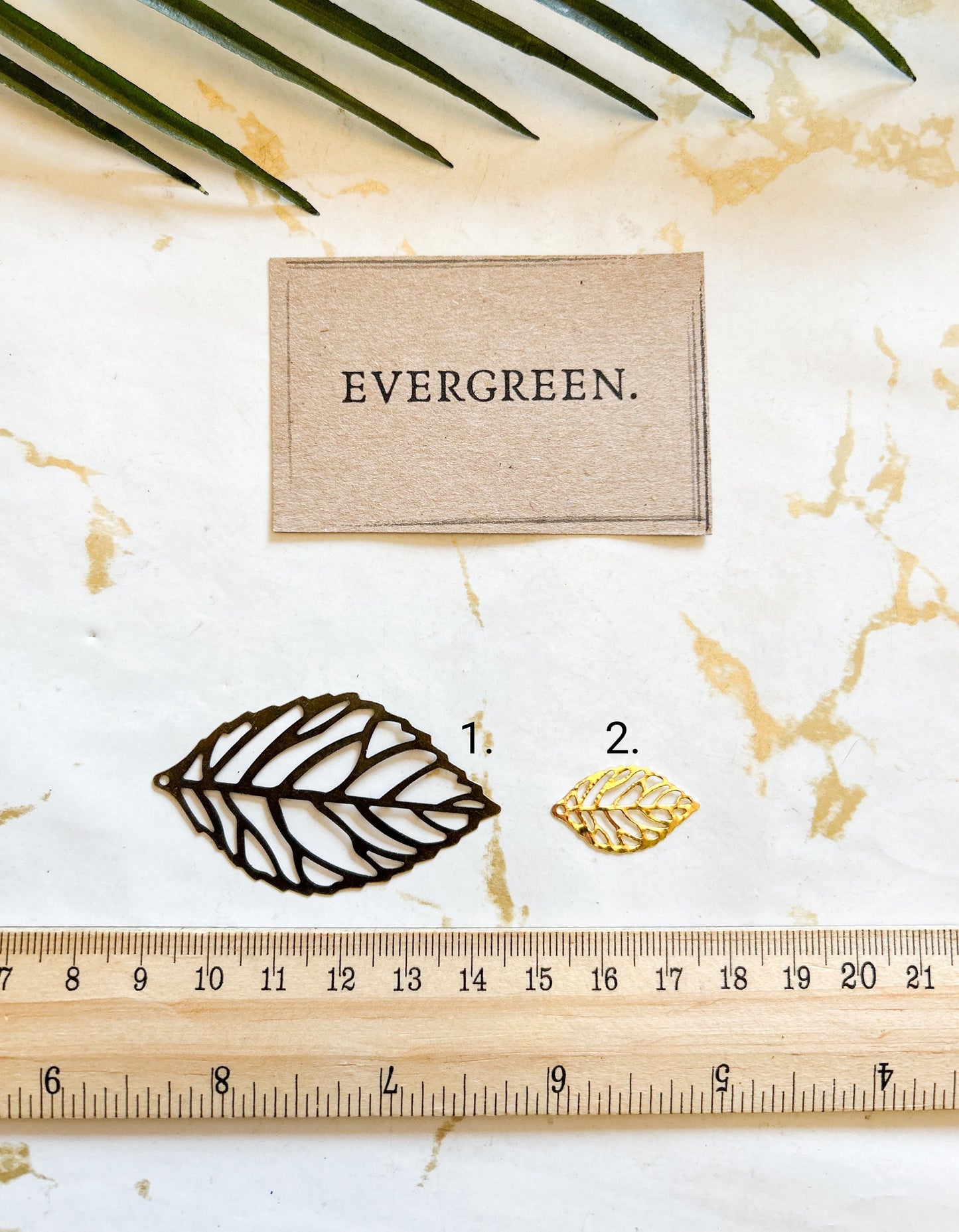 Gold / Bronze Leaf Pendant / Charm - Variety Of Chains Available!