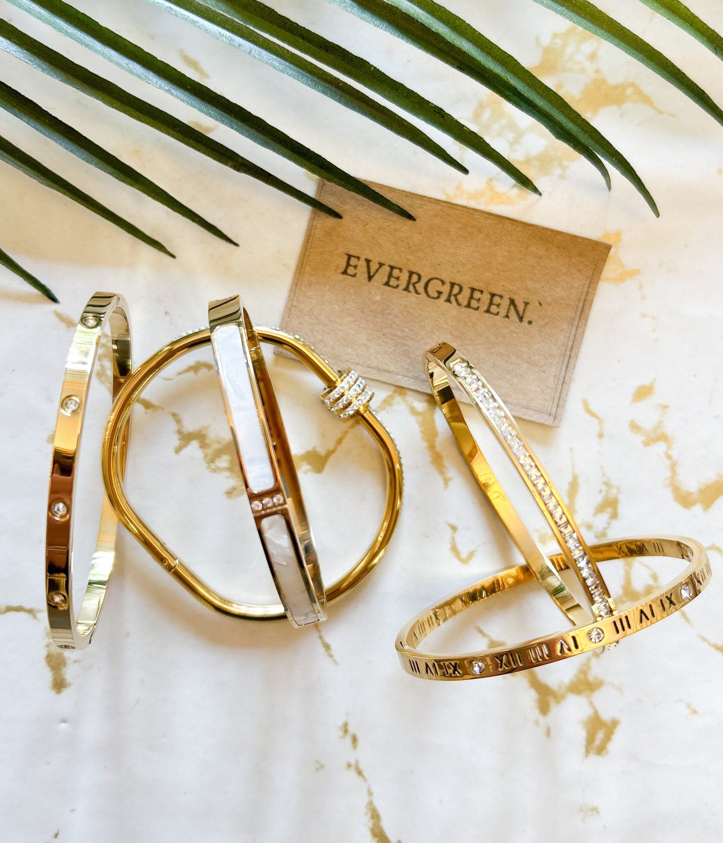 18K Gold Plated Non-Fade Bracelet - Wide Variety Available!