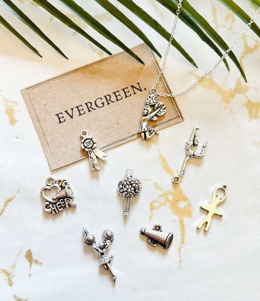 Dance / Ballet / Cheer / Cheerleading / Gymnastics Pendant / Charm - Variety Of Chains Available!