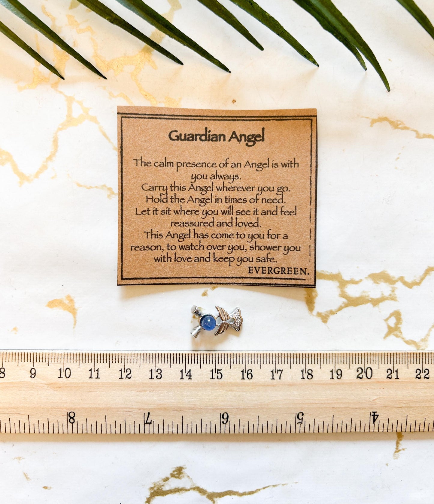 Guardian Angel Kyanite Crystal Copper Pendant - Variety Of Chains Available!