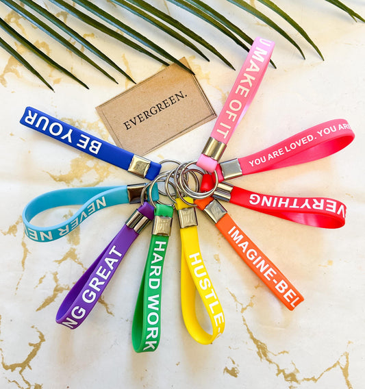 Motivational / Inspiration Message Keychain - Wide Variety Available!