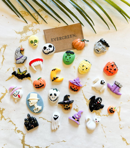 Halloween Spooky Resin Charm - Wide Variety Available!
