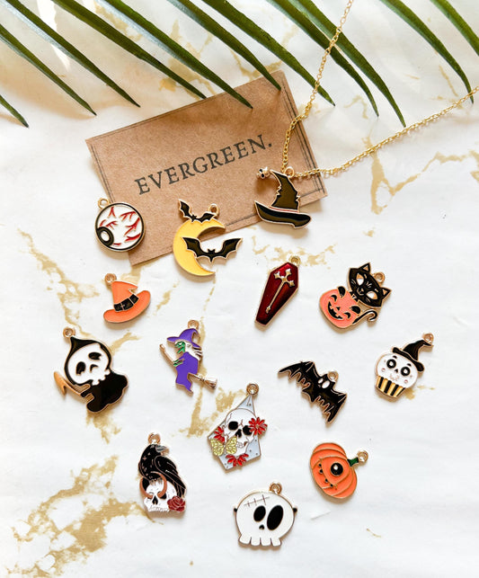Halloween Pendant / Charm - Variety Of Chains Available!
