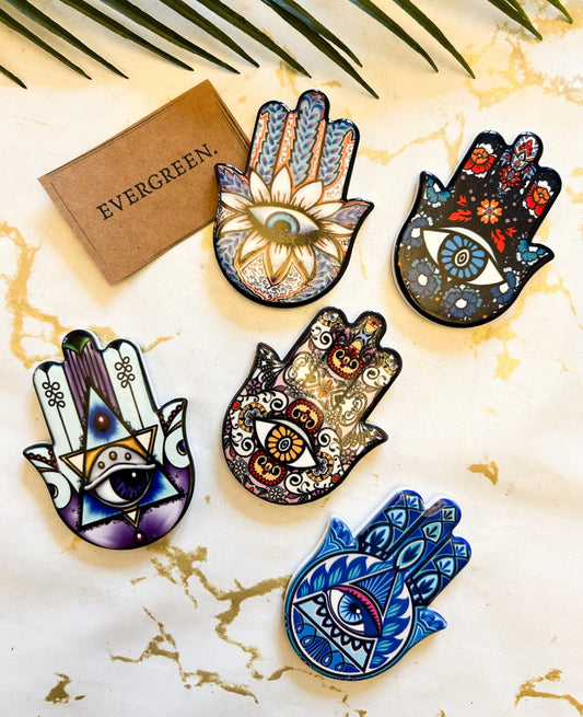 Hamsa Hand Ornate Magnet - Wide Variety Available!
