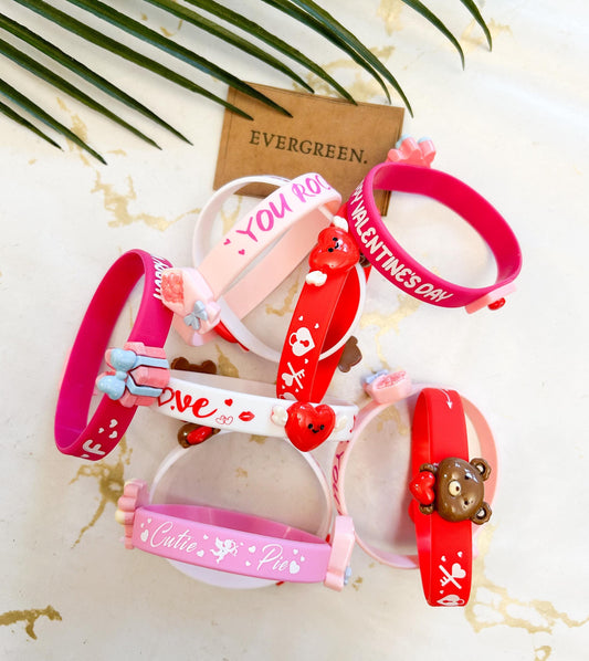 Valentine's Day Cuff Bracelet - Boyfriend / Girlfriend / Husband / Wife / Friend / Friends BFF / Valentine