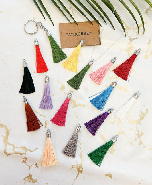 Coloured Tassels - Jewellery / Fashion / Keychain