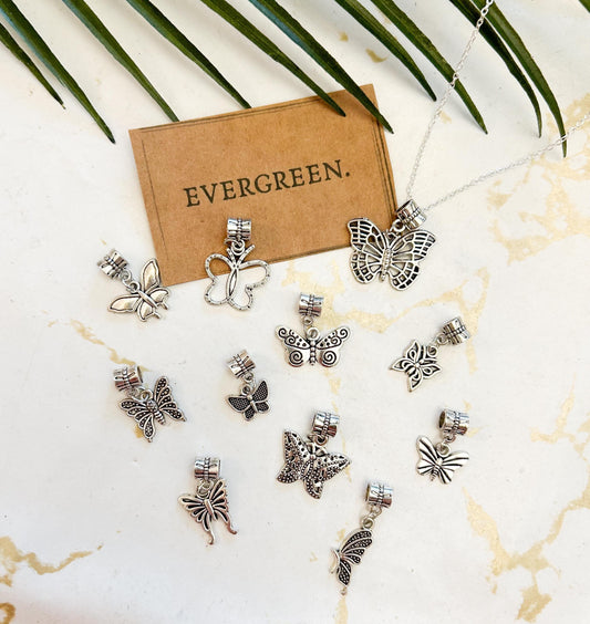 Butterfly Pendant / Charm - Variety Of Chains Available!
