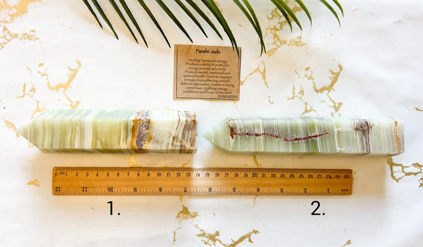 Fanshi Jade Crystal Tower - Healing, Energy & Protection