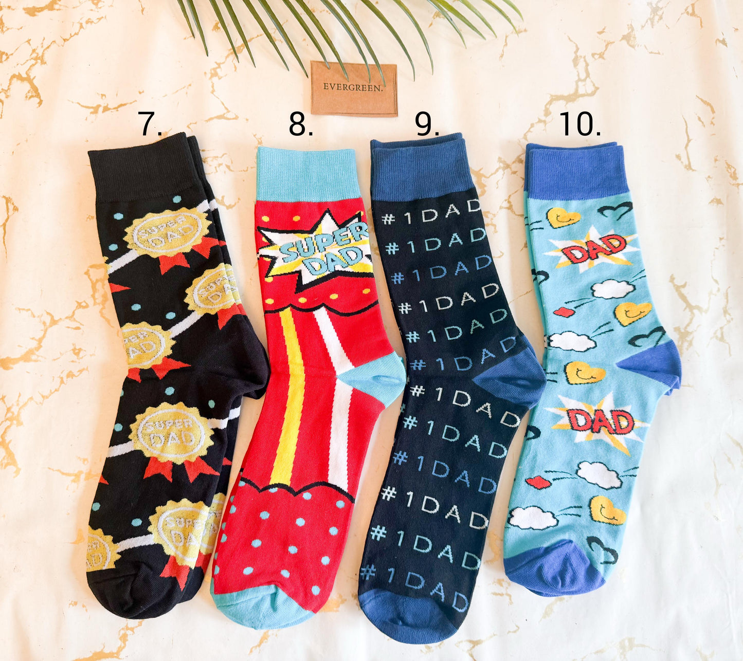 Dad / Men's / Father's Day Cotton Socks - Wide Variety Available!